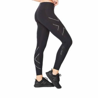 2XU Women's Light Speed Mid-Rise Compression Tights - Black