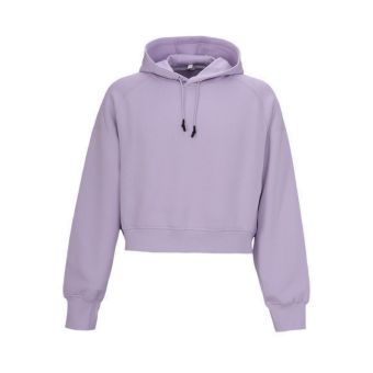 Women's Form Smooth Spacer Crop Hoodie - Violet