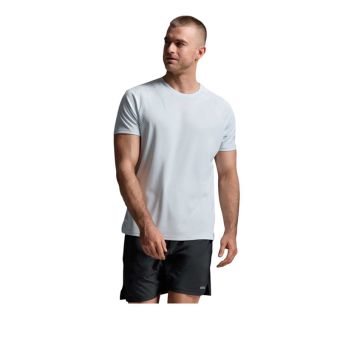 Men's Aero Mesh Tee - Light Grey