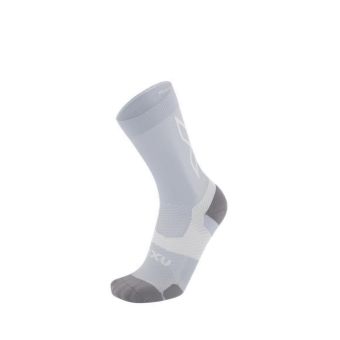 Unisex Vectr Light Cushion Crew Socks - Light Grey