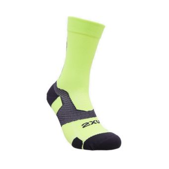 Unisex Vectr Light Cushion Crew Socks - Chartreuse