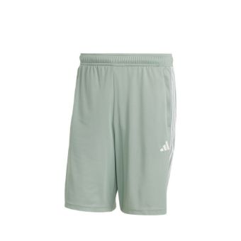 Train Essentials Piqué 3-Stripes Men's Training Shorts - Green