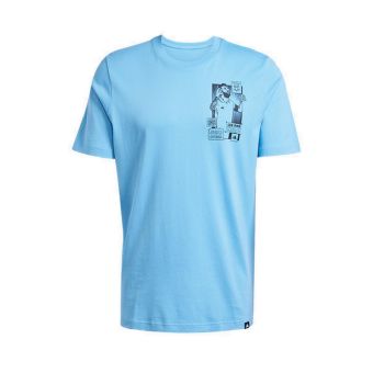 Messi Icon Men's Graphic T-Shirt - Semi Blue Burst