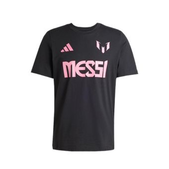 Messi Name and Number Men's Graphic T-Shirt - Black