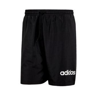 Essentials Linear Logo Men's Shorts - Black