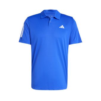 Club 3-Stripes Men's Tennis Polo Shirt - Lucid Blue