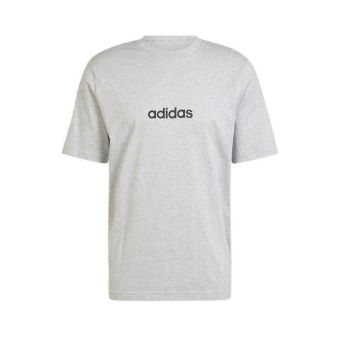 Essentials Linear Single Jersey Men's Tee - Medium Grey Heather
