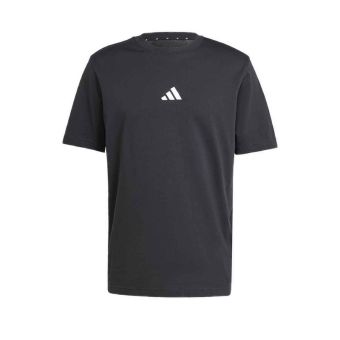 Essentials Small Logo Single Jersey Men's T-Shirt - Black