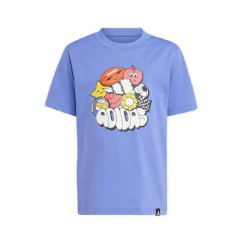 Fun Unisex Graphic T-Shirt Kids - Semi Cobalt Blue