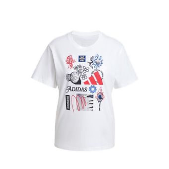 Codes Photoreal Women's Graphic T-Shirt - White