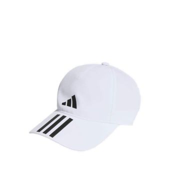 3-Stripes Aeroready Running Training Unisex Baseball Cap - White