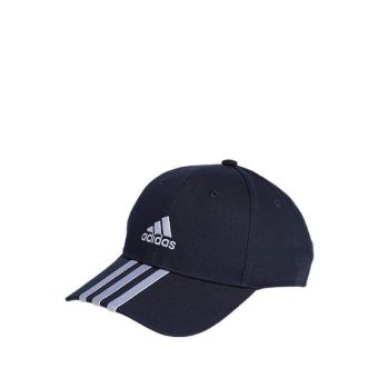3-Stripes Cotton Twill Unisex Baseball Cap - Legend Ink