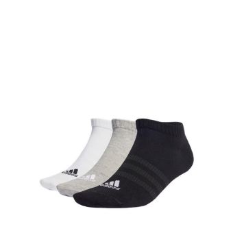 Thin And Light Sportswear Unisex Low-Cut Socks 3 Pairs - Medium Grey Heather