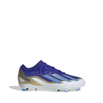 X Crazyfast Messi League FG Kids Soccer Shoes - Lucid Blue