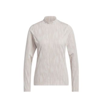 Ult365 Jacquard Long Sleeve Mock Women's - Brown