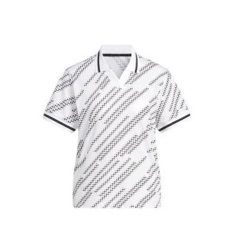 W Go-To Printed Polo Women's - White