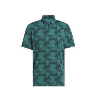 Go-To Printed Polo Men's - Green
