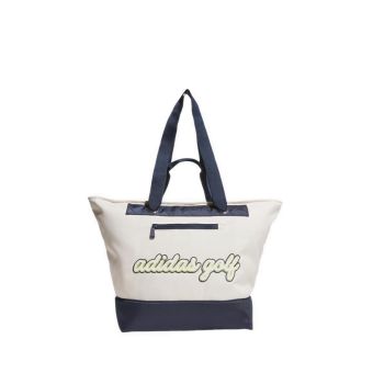 Graphic Big Tote Bag Women's - Off White/Collegiate Navy