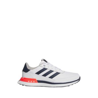 S2G 24 Leather Golf Shoes Men's - Ftwrwhite/Collenavy/Lucidred