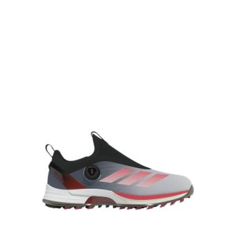 Adizero Zg Boa Golf Shoes Men's - Ftwrwhite/Lucidred/Coreblack