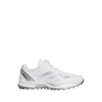Adizero Zg Lo Boa Shoes Men's - Ftwr White/Iron Met/Silver Met