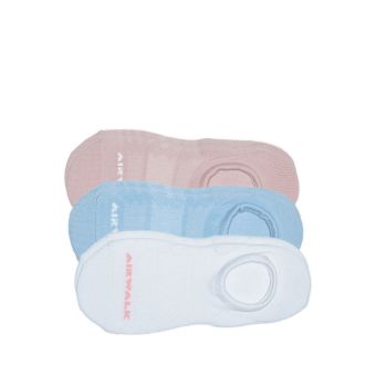 Women's Low Cut Socks 3Prs - Multicolor