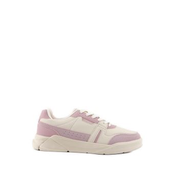Charlie Women's Sneakers Shoes - Beige/Pink