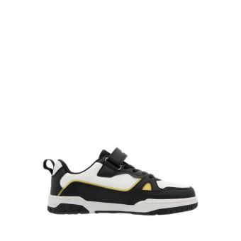 Dion Jr Boys Lifestyle Shoes - White/Black