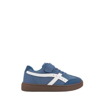 Dino Jr Boys Sneakers Shoes - Navy/White