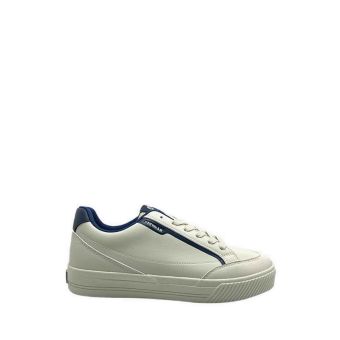 Crown Men's Sneakers Shoes - Beige/Navy