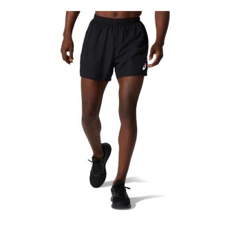 Silver 7IN Men's Running Shorts - Black