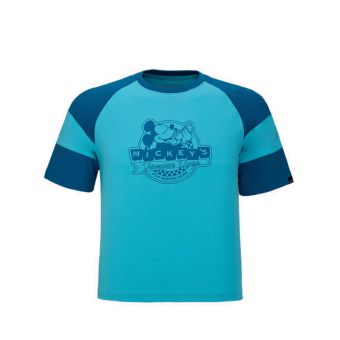 Mickey & Friends Boy's Lifestyle T Shirt - Blue Curacao