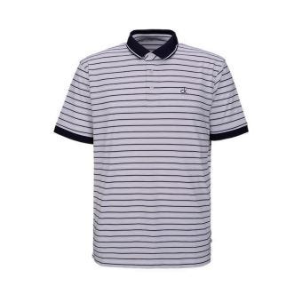 Oak Ridge Stripe Polo Men's - White
