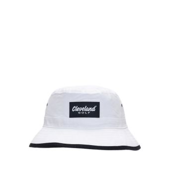 239697 Bucket Hat Mens - White Black