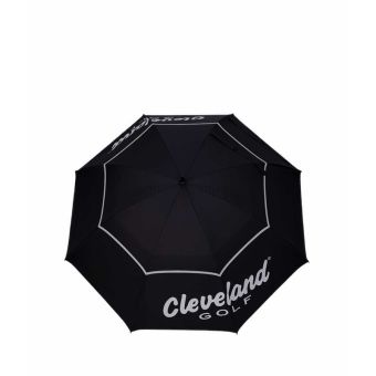 12110984 Double Canopy Umbrella 62 inchi Unisex - Black