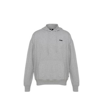 Cons Premium Loose-Fit Men's Hoodie - Light Retro Grey Heather