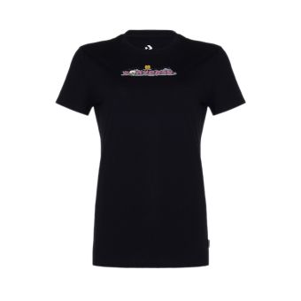 Skull Logo Women's T-Shirt -  Black
