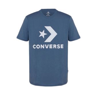 Go-To Star Chevron Logo Standard-Fit Men's T-Shirt - Lakeside Blue