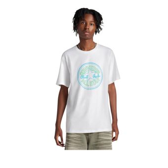 Neon Sign Chuck Patch Men's Tee - White
