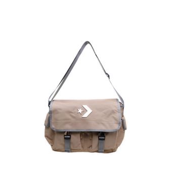 Unisex Messenger Bag - Cream