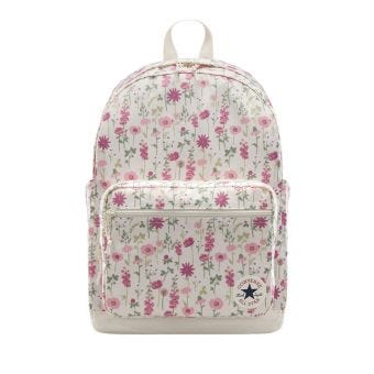 Go 2 Wildflowers Unisex Backpack -  Egret Floral Aop