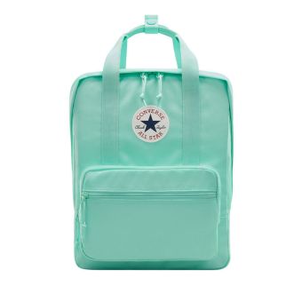 Small Square Unisex Backpack - Lt Aqua Spark