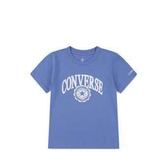 Graphic Girl's T-Shirt - Blue