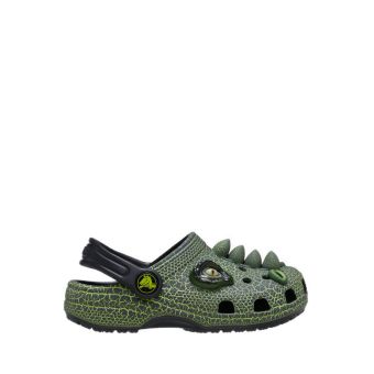 Classic IAM Scary Dino Toddler Clog - Black