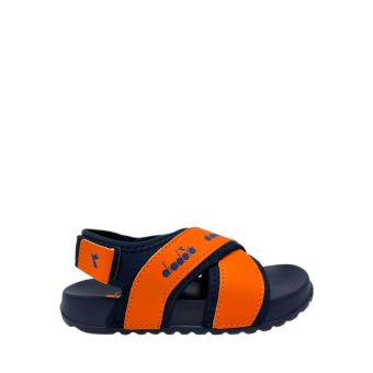 Parlor Jr Boy's Sandal Shoes - Navy Orange