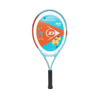 Dunlop Tristorm Junior 23 Strung G02 NH Tennis Racket - Tosca / Red