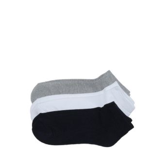 3P Ankle Men Socks - Black/White/Grey