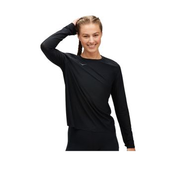 HOKA WOMEN'S AIROLITE RUN LONG SLEEVE - BLACKBLACK