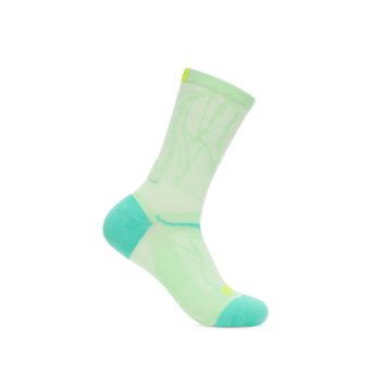 Clifton Crew Run Socks Unisex Socks - Mint Fluorite