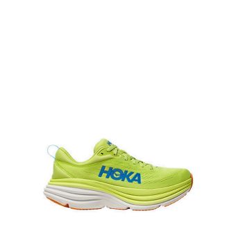 Bondi 8 Men's Running Shoes - Lettuce / Solar Flare
